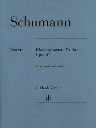 Schumann, ed. Leisinger - Piano Quartet in Eb Major, Op. 47 - Violin, Viola, Cello, and Piano