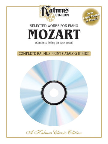 Mozart – Kalmus Digital Library: Mozart Selected Piano Works – Piano