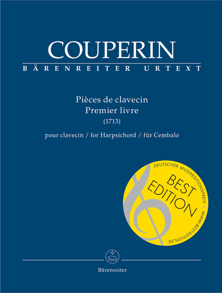 Couperin - Pieces de clavecin Premier livre - Harpsichord or Organ