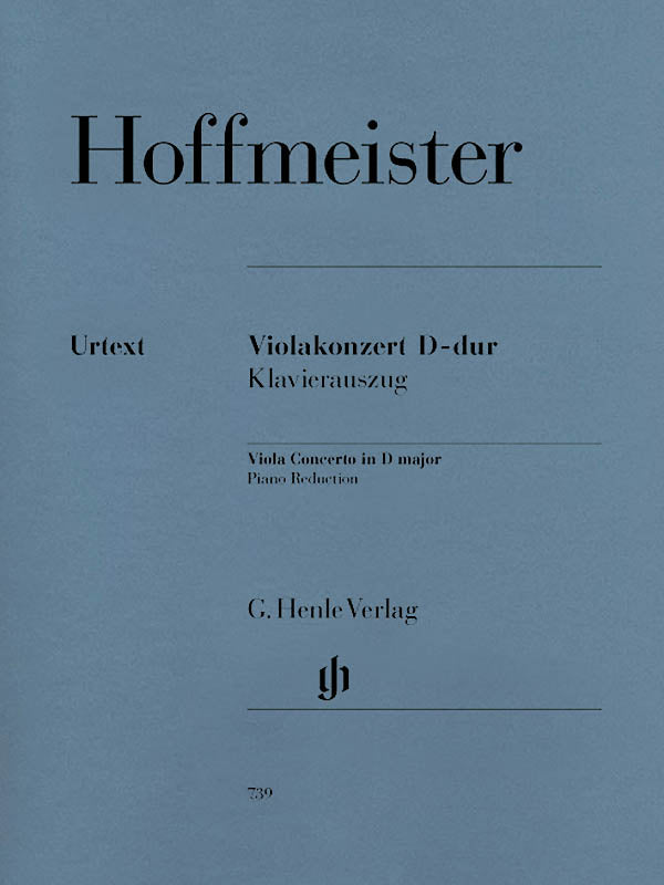 Hoffmeister - Viola Concerto D Major - Viola and Piano