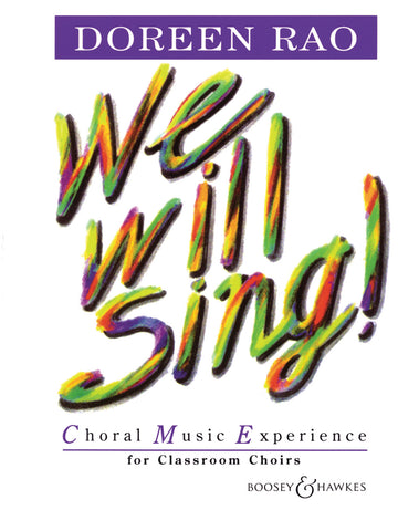 Rao – We Will Sing! – Choral Method