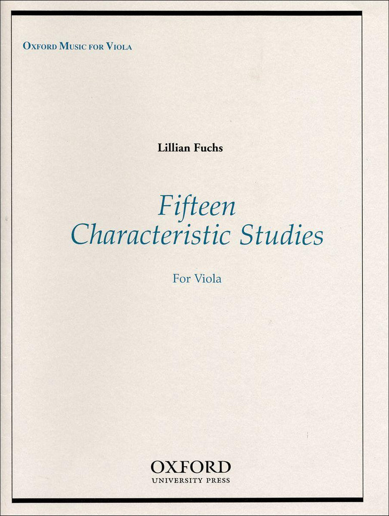 Fuchs – Fifteen Characteristic Studies – Viola