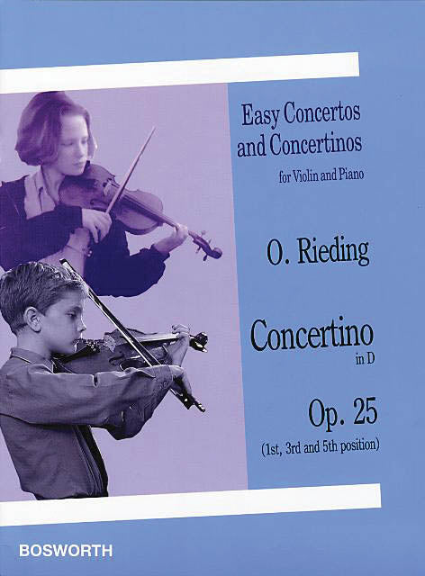 Rieding - Concertino in D Major, Op. 25 - Violin and Piano