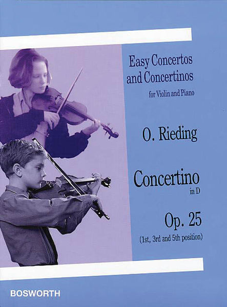 Rieding - Concertino in D Major, Op. 25 - Violin and Piano