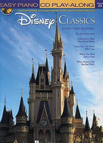 Hal Leonard's Easy Piano CD Play-Along, Vol. 23: Disney Classics (w/CD) - Easy Piano
