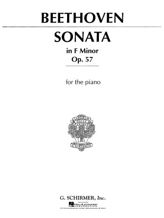 Beethoven, ed. von Bulow - Sonata in F Minor, Op. 57 (Appassionata) - Piano