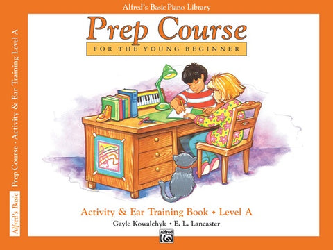 Alfred's Prep: Activities and Ear Training, Level A - Piano Method