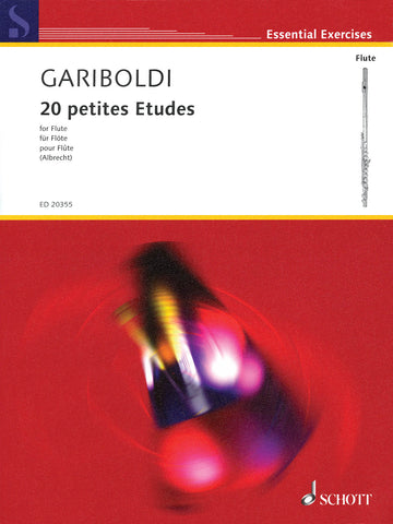 Gariboldi – 20 Petites Etudes – Flute Method