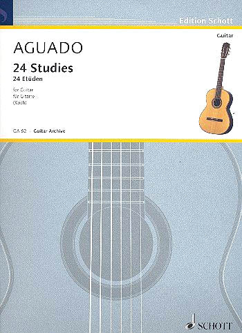 Aguado, arr. Koch – 24 Studies for Guitar – Guitar Method