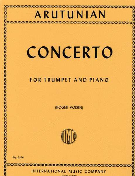 Arutunian - Concerto - Trumpet and Piano