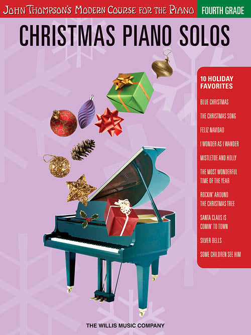 John Thompson's Modern Course for the Piano: Christmas Solos, 4th Grade (w/CD) - Piano Method
