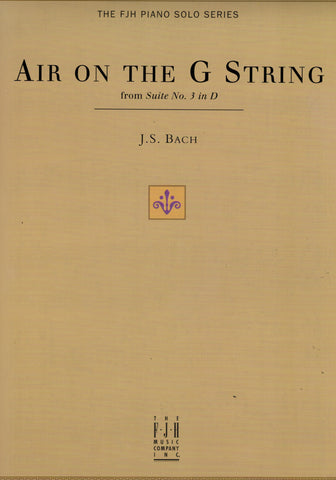 Bach, arr. McLean – Air on the G String (from Suite No. 3 in D) – Piano