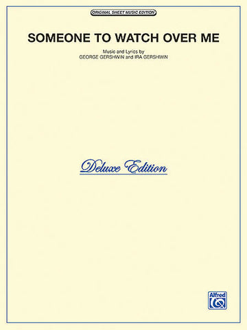 Gershwin – Someone to Watch Over Me – Piano, Vocal, Guitar