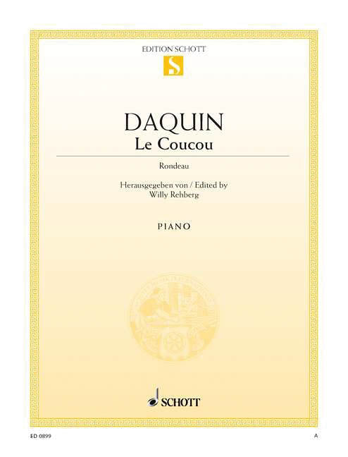 Daquin, arr. Rehberg – Le Coucou Rondeau – Piano