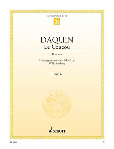 Daquin, arr. Rehberg – Le Coucou Rondeau – Piano