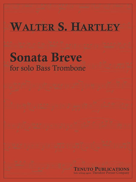 Hartley - Sonata Breve - Bass Trombone and Piano