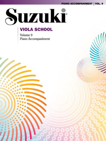 Suzuki Viola School, Vol. 9 – Piano Accompaniment