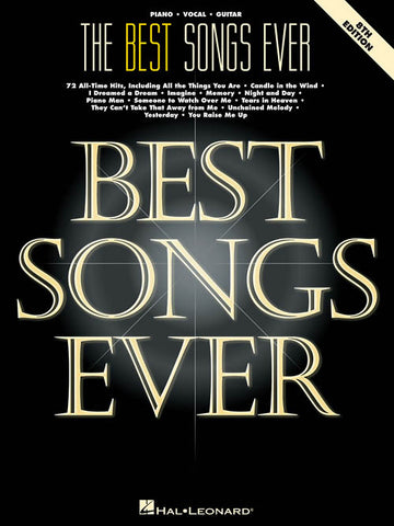 Various – The Best Songs Ever – Piano, Vocal, Guitar