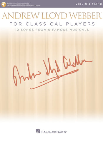 Webber - For Classical Players - Violin and Piano