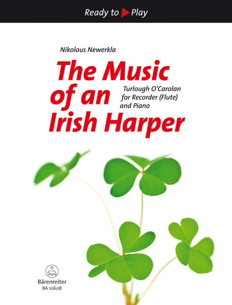 O'Carolan, arr. Newerkla - Music of an Irish Harper - Recorder and Piano