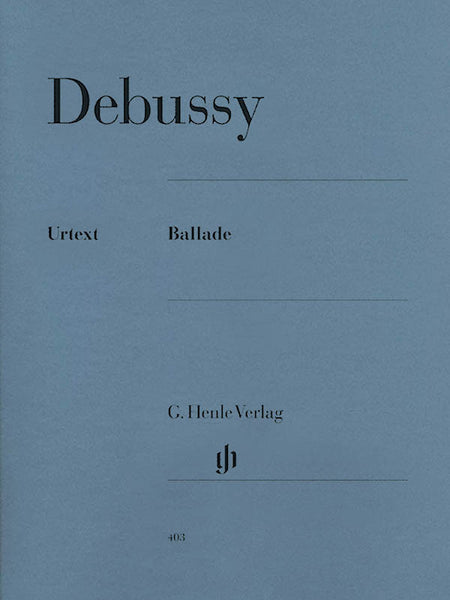 Debussy - Ballade - Piano Solo