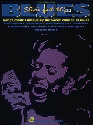 Various – She's Got the Blues – Piano, Vocal, Guitar