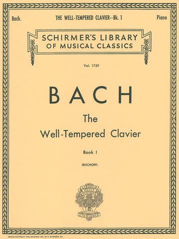Bach – The Well-Tempered Clavier, Book 1 – Piano