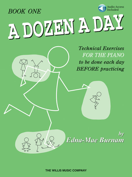 Burnam – A Dozen a Day, Book One (w/Audio Access) – Piano Method