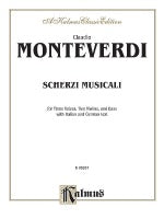 Monteverdi - Scherzi Musicali - Vocal Score