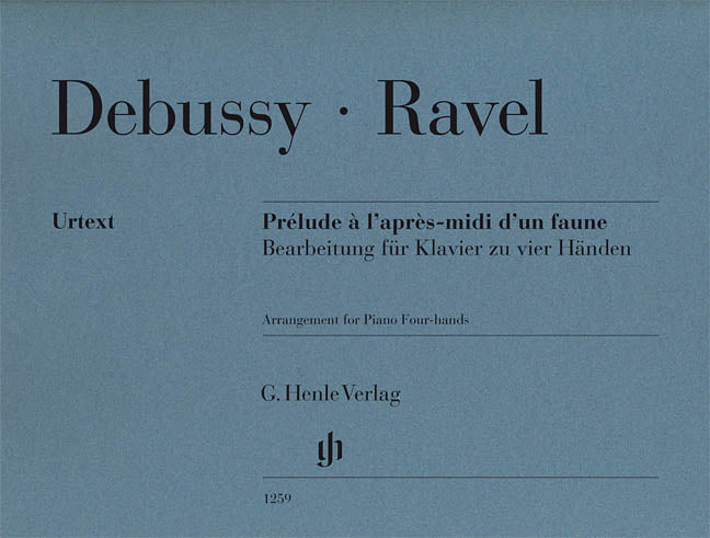 Debussy, arr. Ravel, ed. Herlin – Prelude to the Afternoon of a Faun – Piano, 4 Hands