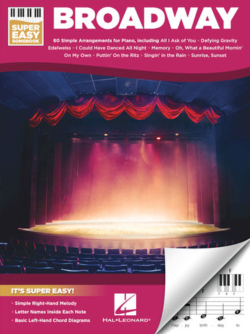 Various - Broadway Super Easy Songbook - Easy 5-Finger Piano
