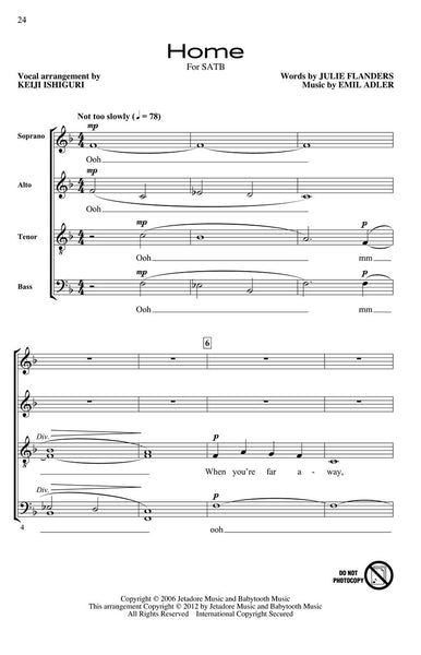 Adler and Flanders, arr. Ishiguri – The Book of Rounds – SATB