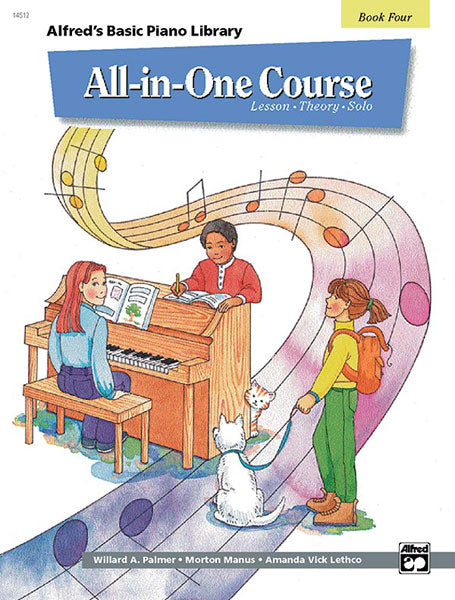 Alfred's Basic All-in-One: Book 4 - Piano Method