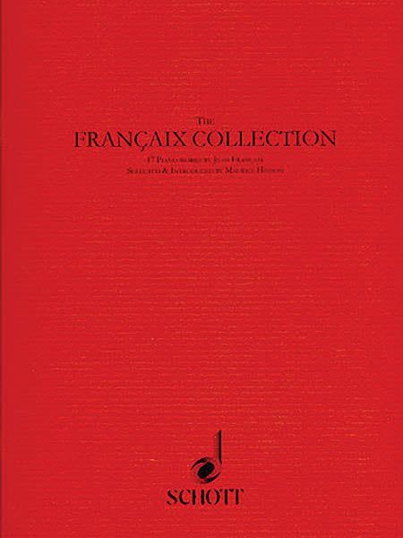 Francaix, ed. Hinson – The Francaix Collection – Piano