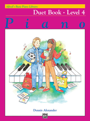 Alfred's Basic: Duet Book, Level 4 - Piano Method