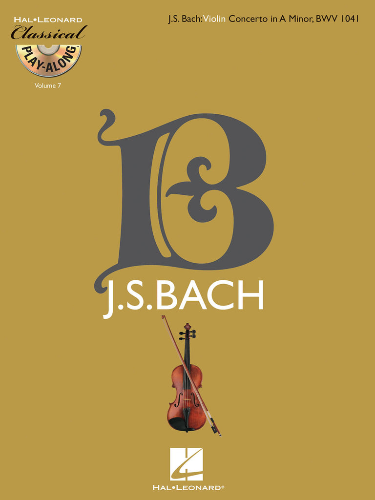Bach - Concerto in A Minor, BWV.1041 (w/CD) - Violin Solo