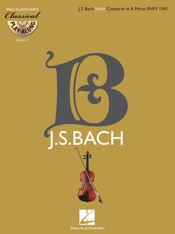Bach - Concerto in A Minor, BWV.1041 (w/CD) - Violin Solo