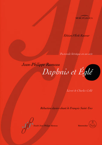 Rameau - Daphnis et Egle - Vocal Score