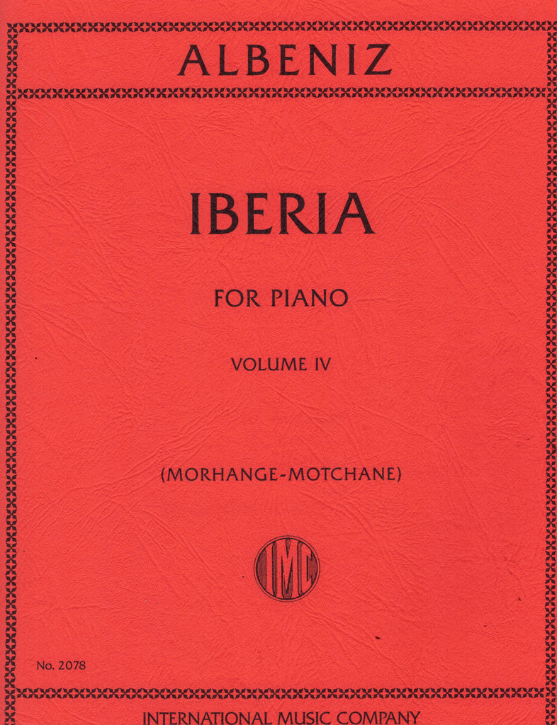 Albeniz – Iberia, Vol. 4 – Piano