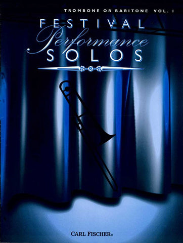 Various - Festival Performance Solos, Vol. 1 - Trombone