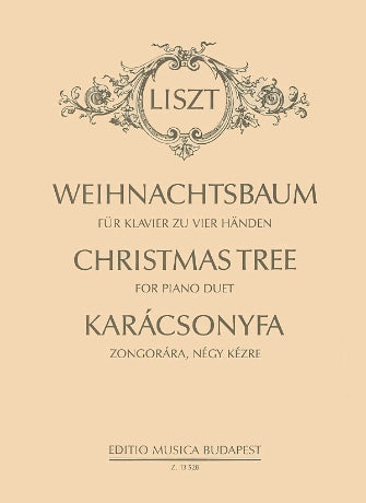 Liszt, arr. Kováts - Christmas Tree - Piano, 4 Hands