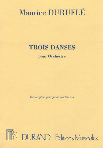 Durufle – 3 Danses – Piano