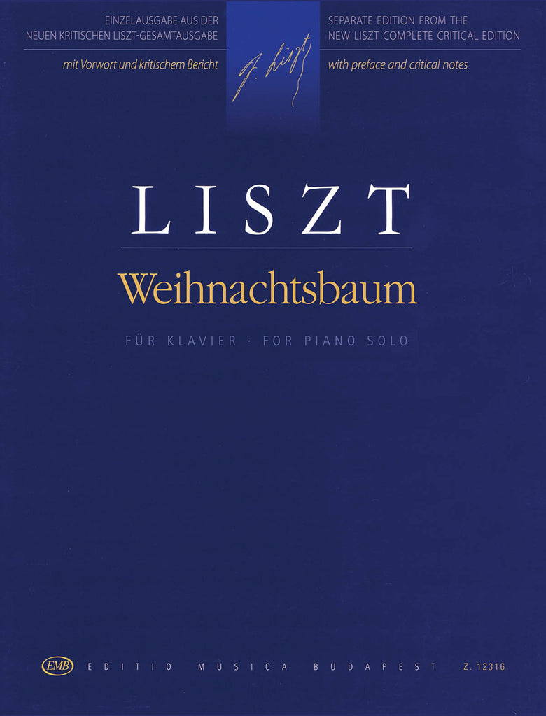 Liszt – Weihnachtsbaum – Piano