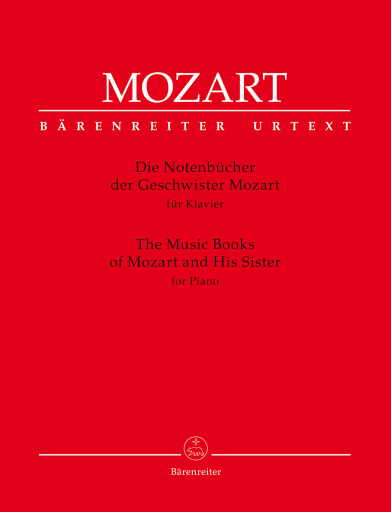 Mozart - The Music Books of Mozart and His Sister - Piano