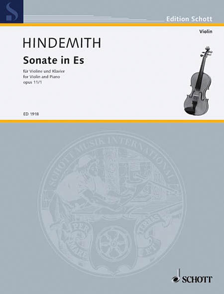Hindemith - Sonata in E-flat Major, Op. 11 No. 1 - Violin and Piano