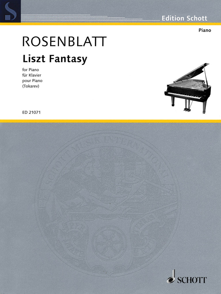 Rosenblatt, ed. Tokarev – Liszt Fantasy – Piano