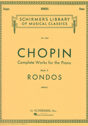 Chopin, ed. Mikuli – Rondos – Piano