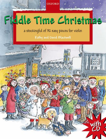 Blackwell and Blackwell, arrs. - Fiddle Time Christmas (w/CD) - Violin and Piano