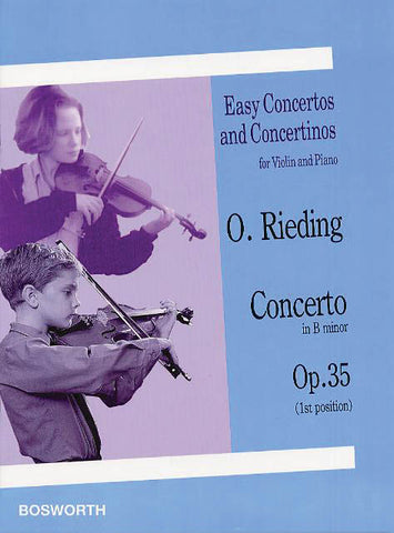 Rieding - Concerto in B Minor, Op. 35 - Violin and Piano