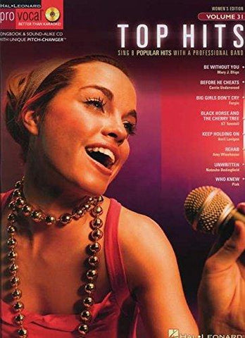 Various – Hal Leonard's Pro Vocal Women, Vol. 31: Top Hits (w/CD) – Voice